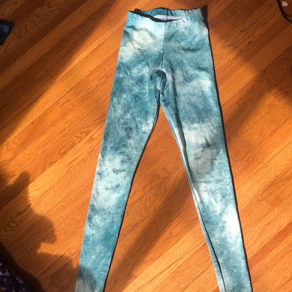 Blackmilk Mint fairy paint leggings - Picture 2 of 5